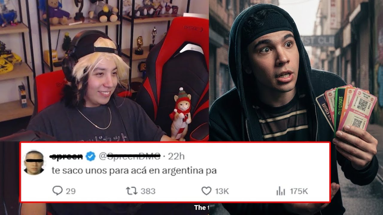 Quackity: "Una persona QUE NO ES SPREEN me ofreció ENTRADAS de BTS en ARGENTINA 😳 (ilεgal) (audios📞)