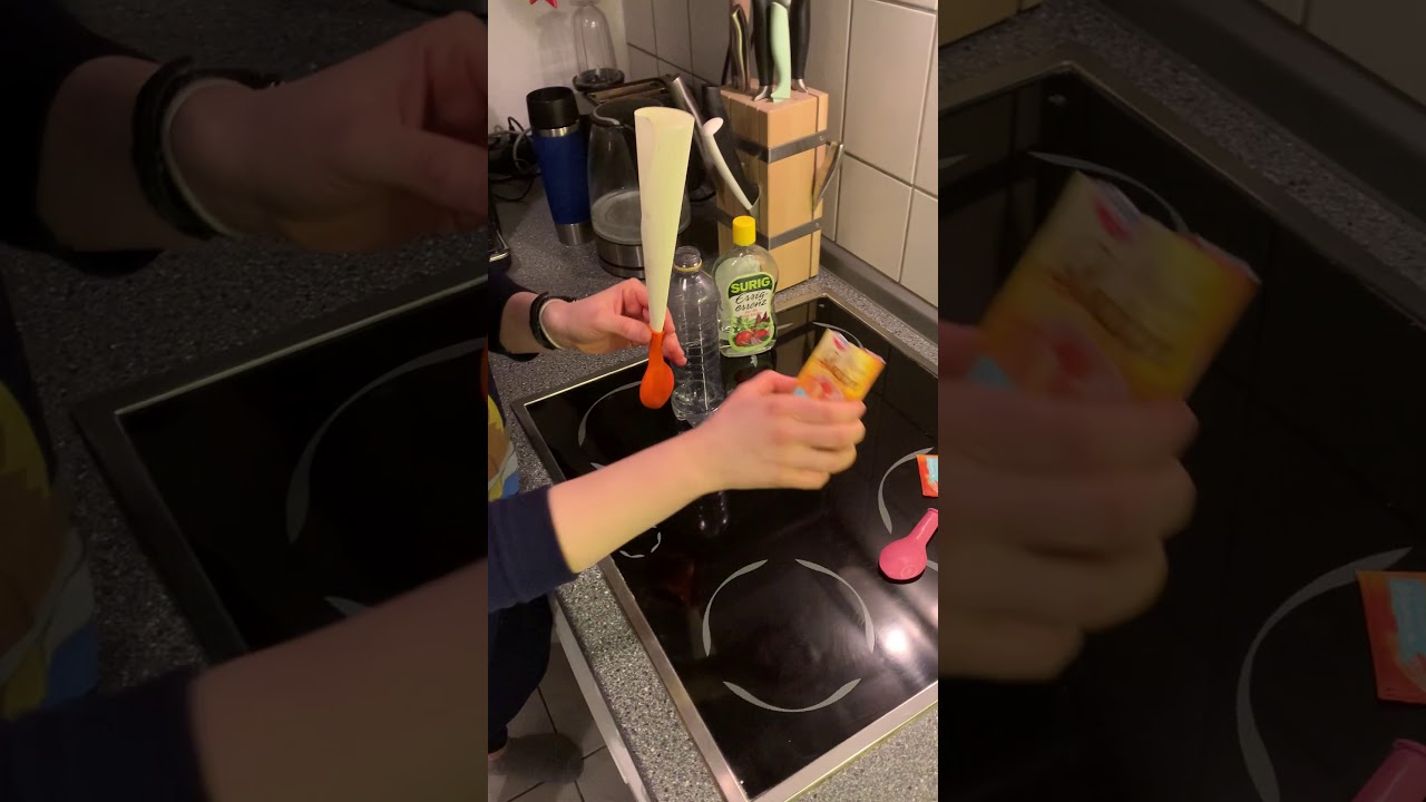 Backpulver und Essigessenz - Experimente f&uuml;r Zuhause