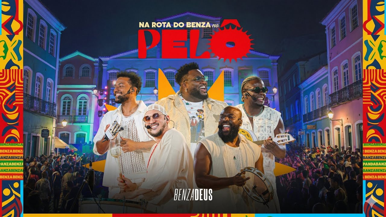 Grupo Benzadeus - Na Rota do Benza No Pel&ocirc;  (Dvd Completo)