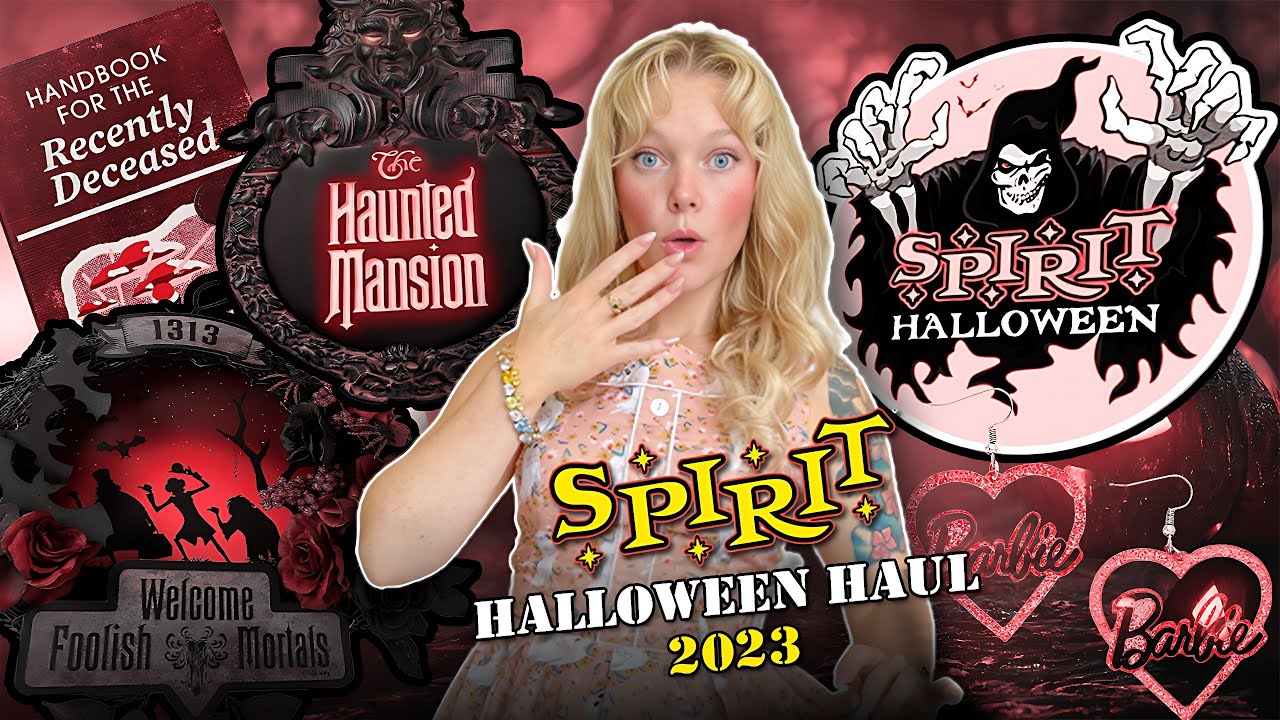 Haunted Spirit Halloween Finds! ~ Everything I Bought At The Spirit Halloween Store 2023 Haul~