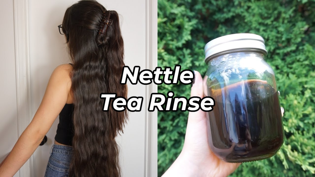 Nettle Tea Rinse for Healthy Hair + Scalp | Summer Growth Challenge ♡