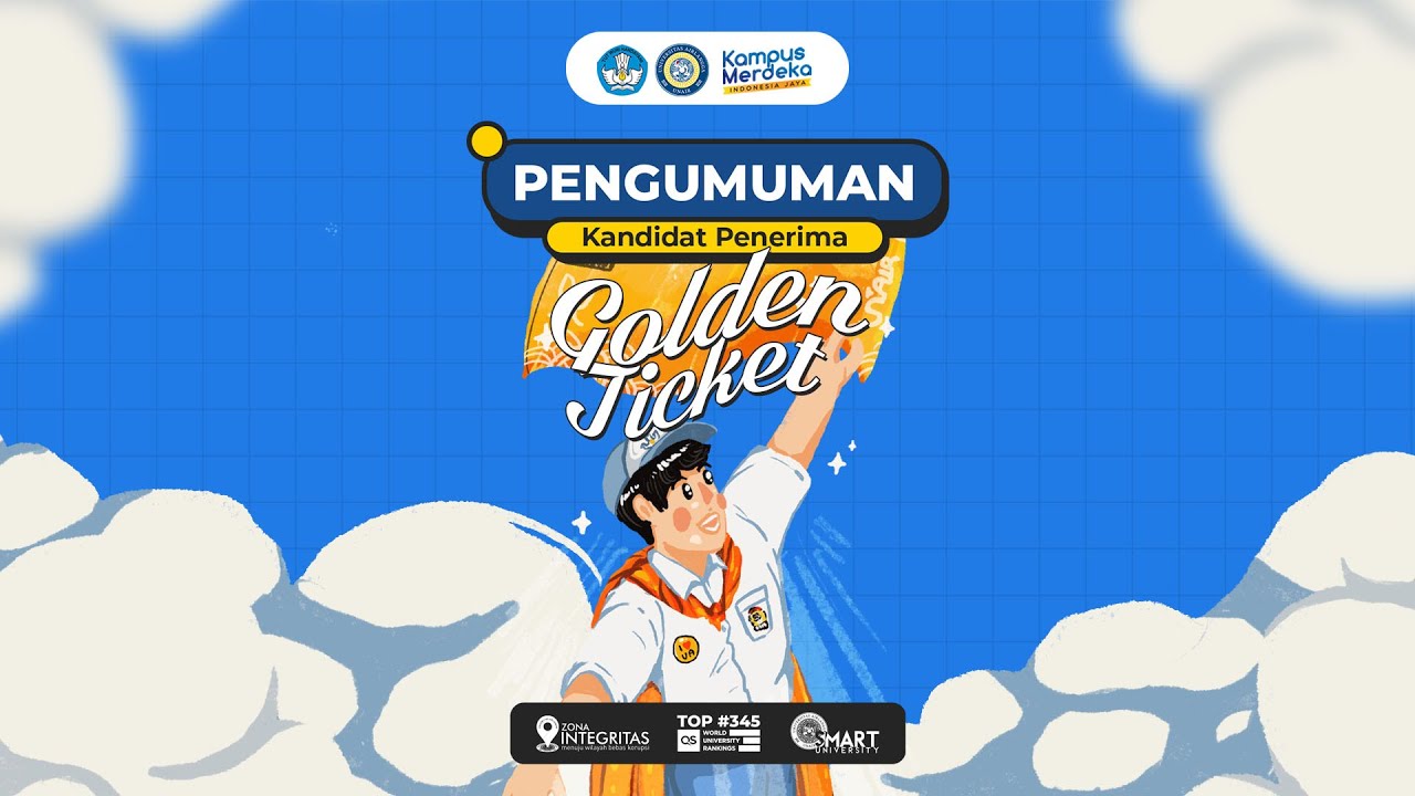 Pengumuman Kandidat Penerima Golden Ticket Universitas Airlangga 2024