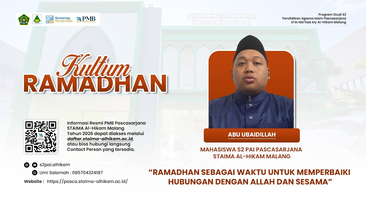 Kultum Ramadhan | “Memperbaiki Hubungan dengan Allah dan Sesama