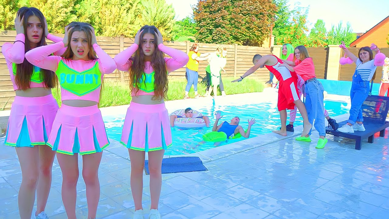 Klasės draugai surengė slaptą vakarėlį be Dianos | Cheerleaders yra &scaron;oke