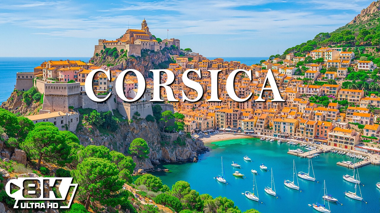 Corsica 8K UHD – Majestic Nature and Enchanting, Crystal Clear Beaches
