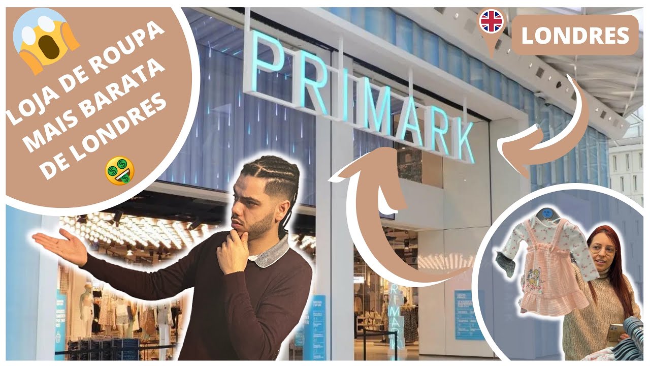 TOUR PELA PRIMARK DE LONDRES | Todas Opções de Roupas Boas e Baratas Para Chegada da Primavera | 🤑