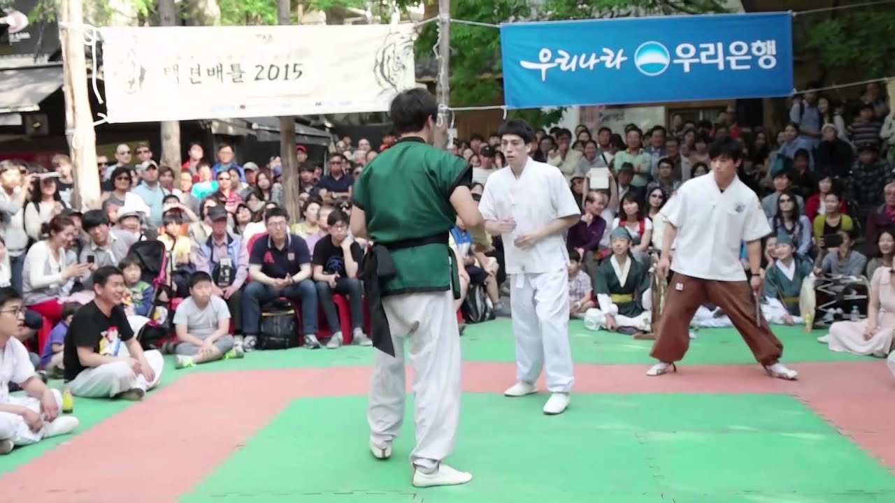 택견배틀 2015 1배틀 성균관대 vs 서울종로