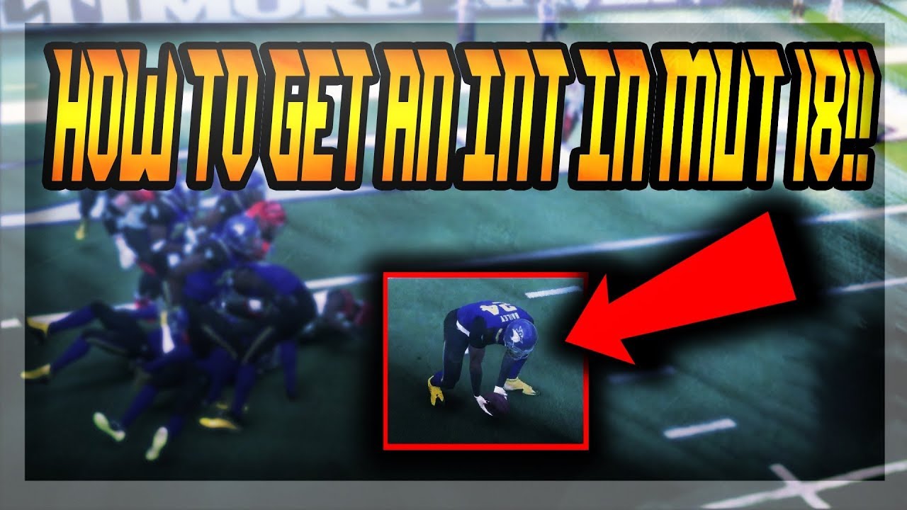 HOW TO GET A GUARANTEED INTERCEPTION IN MUT 18!!! HOW TO COMPLETE OBJECTIVES FASTER!!!!