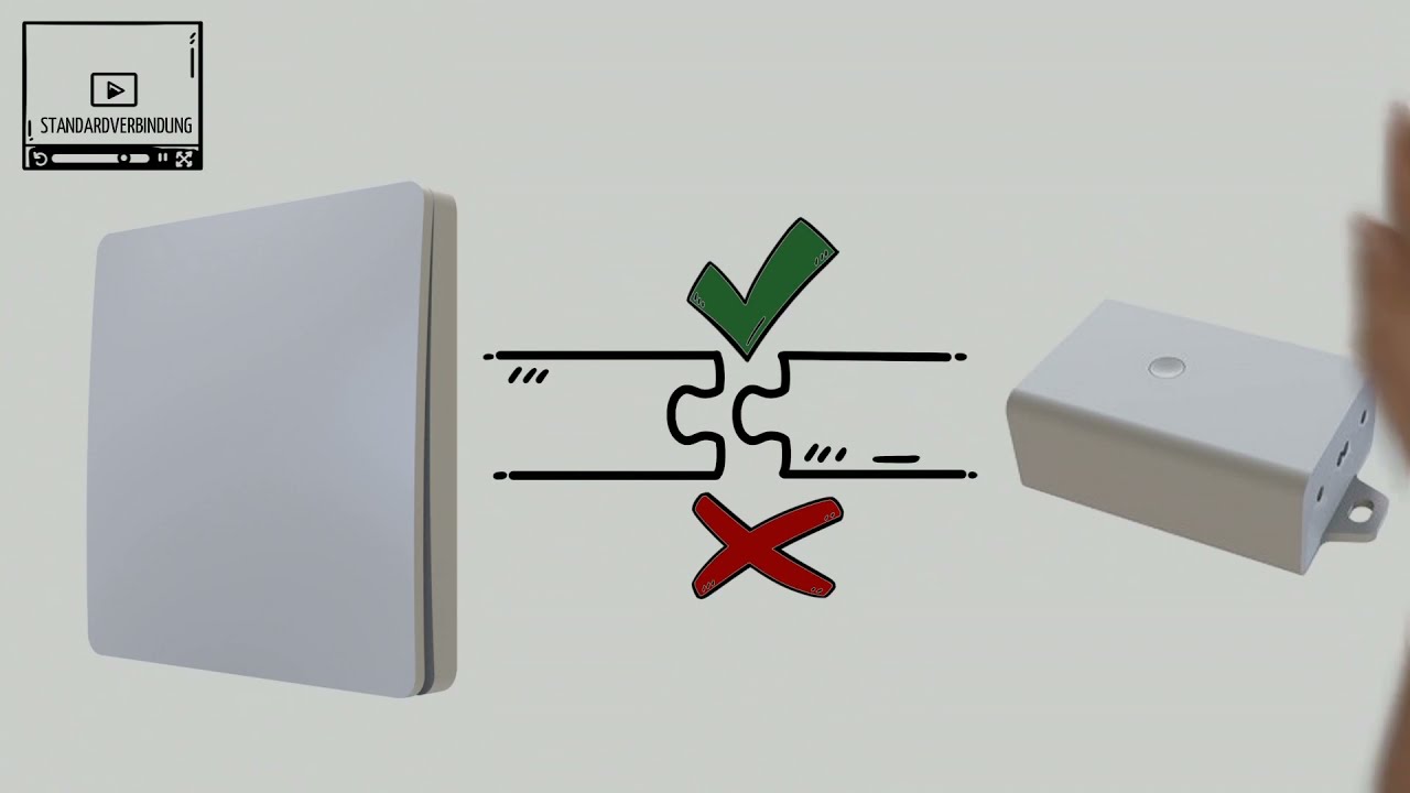 kinetic switch Schalter verbinden