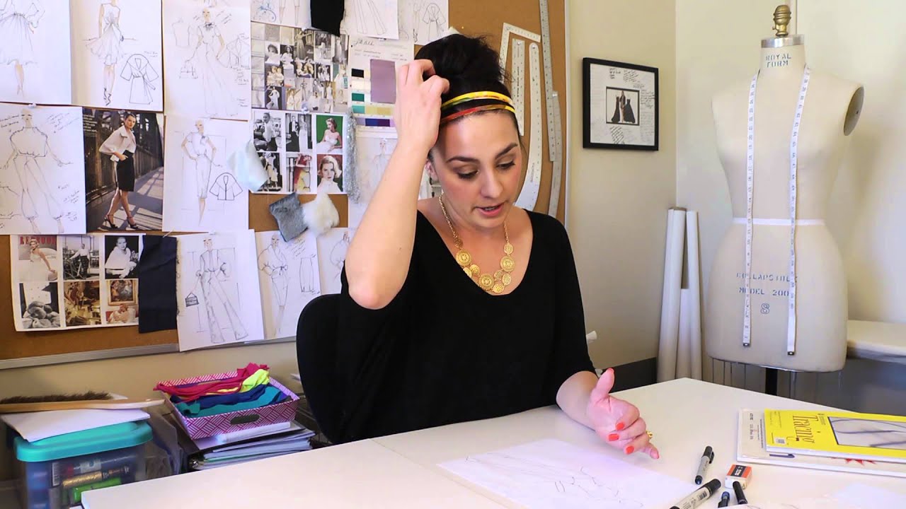 How to Render Fashion Drawings : Fashion Design for Beginners