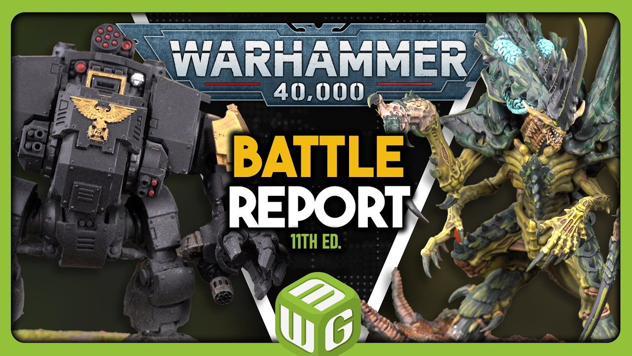 Жуки проголодались &mdash; Тираниды против Гвардии Ворона &mdash; Боевой отчет Warhammer 40,000 11-й редакции