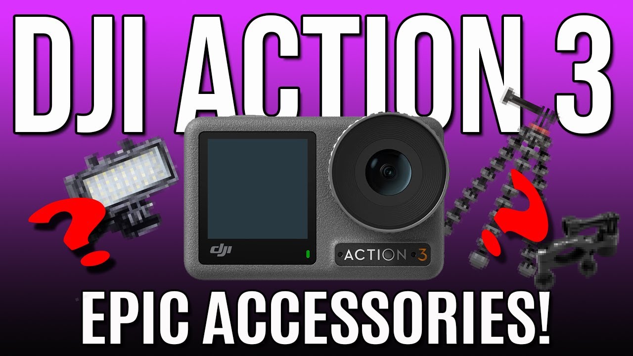 *NEW* DJI ACTION 3 TOP 5 ACCESSORIES THAT ARE EPIC!