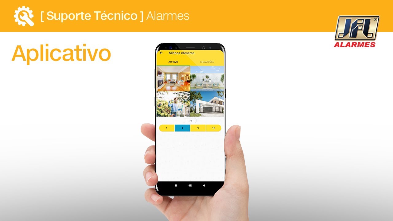 Como vincular câmeras e PGMs às zonas de alarme no aplicativo Active Mobile V4