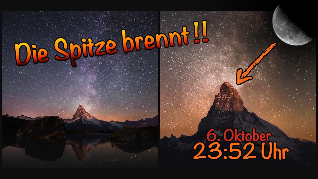 🇨🇭 Alpenglühen bei Nacht: Mein Zielfoto unserer Fotoreise zum Matterhorn 🏔 🌖 | Vlog mit Lars & Henri