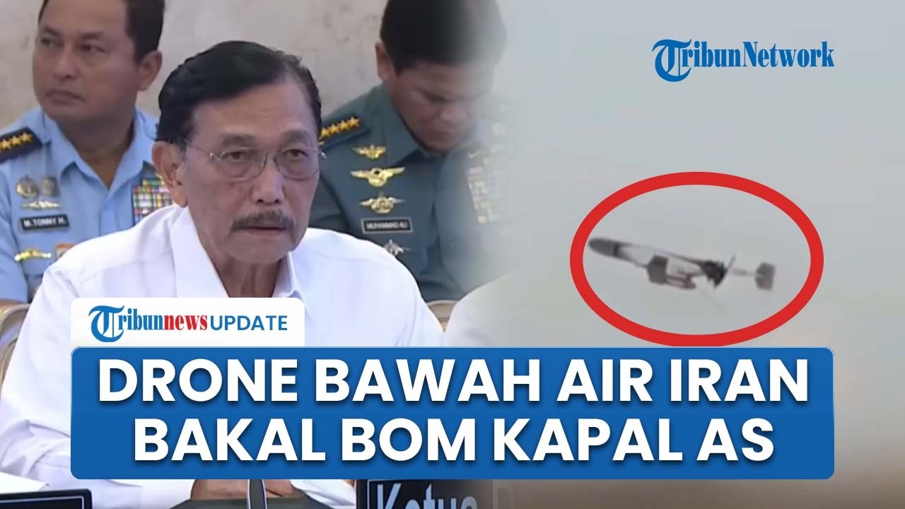 Luhut Dapat Bocoran Intelijen: Drone Bawah Air Iran Bakal Hancurkan Kapal AS, Washington Khawatir