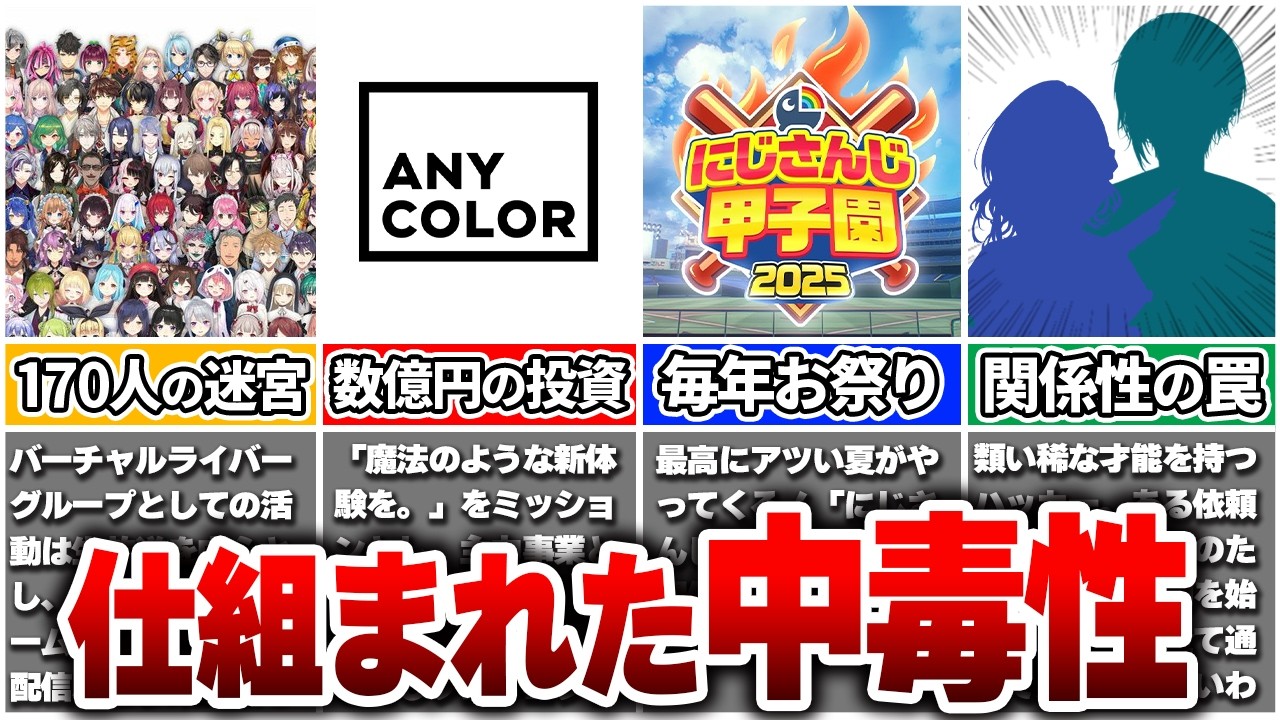 「にじさんじ」の箱推しから逃げられない理由…仕組まれた中毒性の正体【Vtuber/にじさんじ】