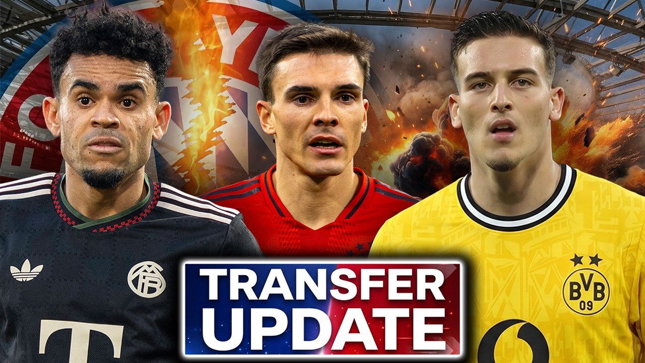 FREIGABE f&uuml;r DIAZ? TRANSFER-MINUS f&uuml;r BAYERN! DONE DEAL beim BVB! | Transfer Update
