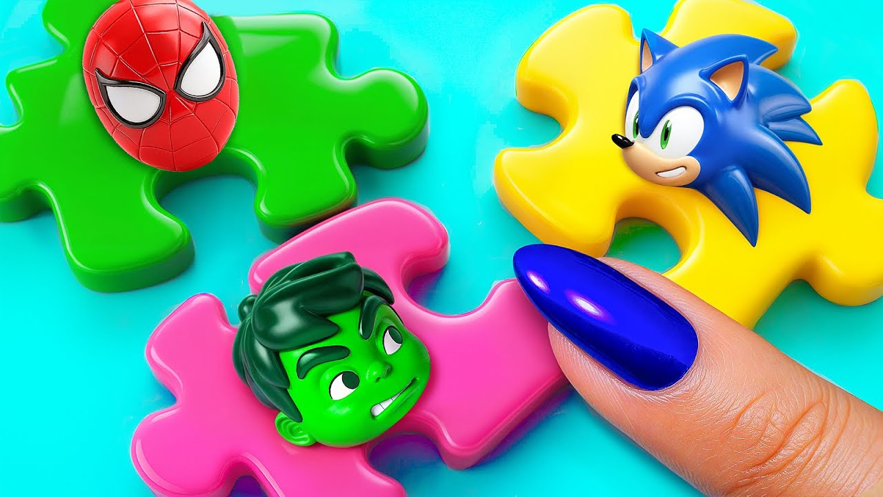 スーパーヒーローたちがパパとママになってくれた！