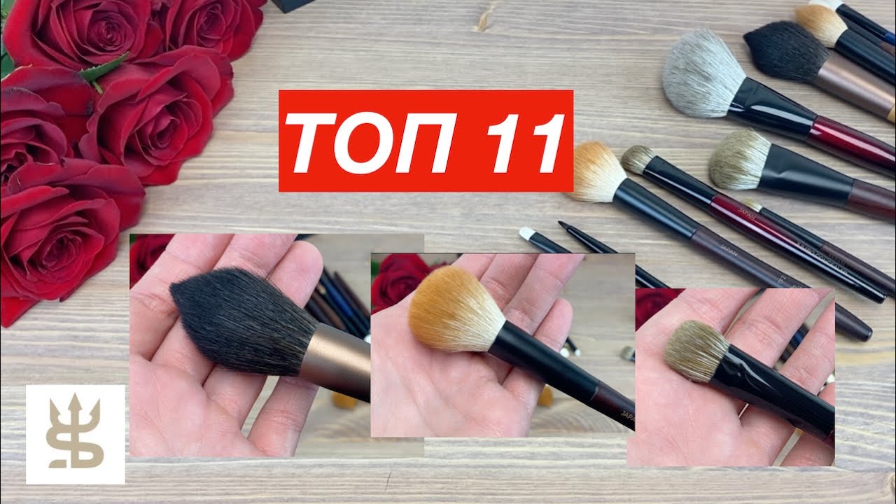 ТОП 11 ❤️ Любимых кистей для макияжа /Фавориты кистей 2025 Sonia G ✨