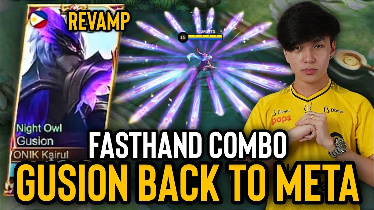 WELCOME BACK TO THE META GUSION | GUSION FAST COMBO