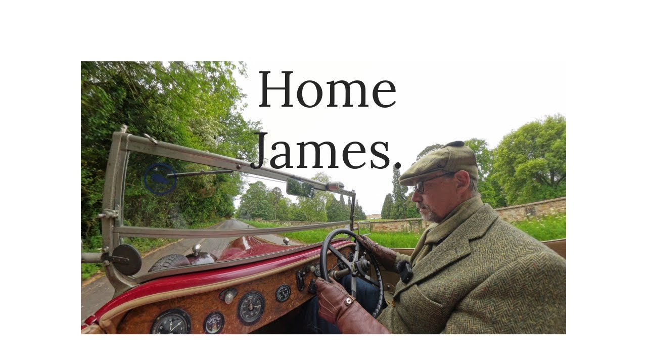 A drive in a Vintage Rolls Royce