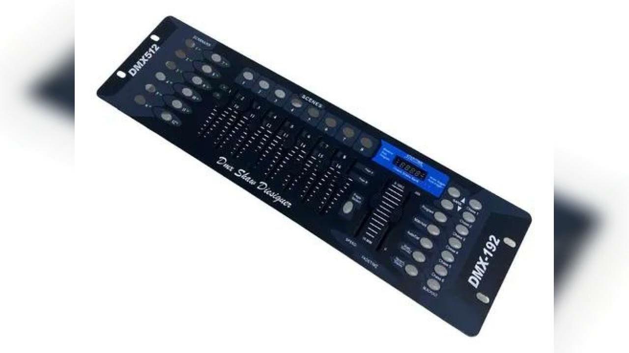 Review: Mesa Dmx 512 Controladora 192 Canais Cabo Dmx