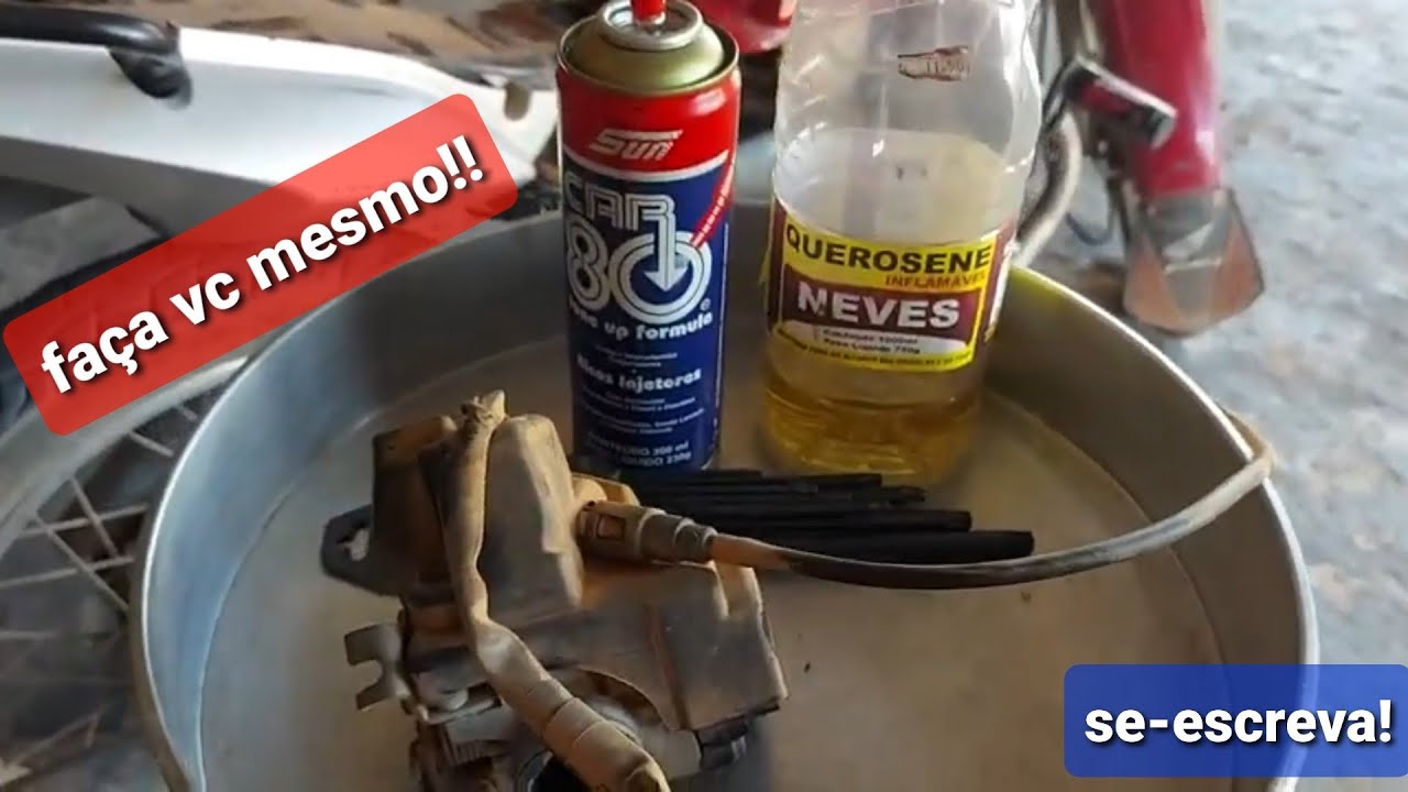 Limpeza do sistema de injeção, faça vc mesmo.