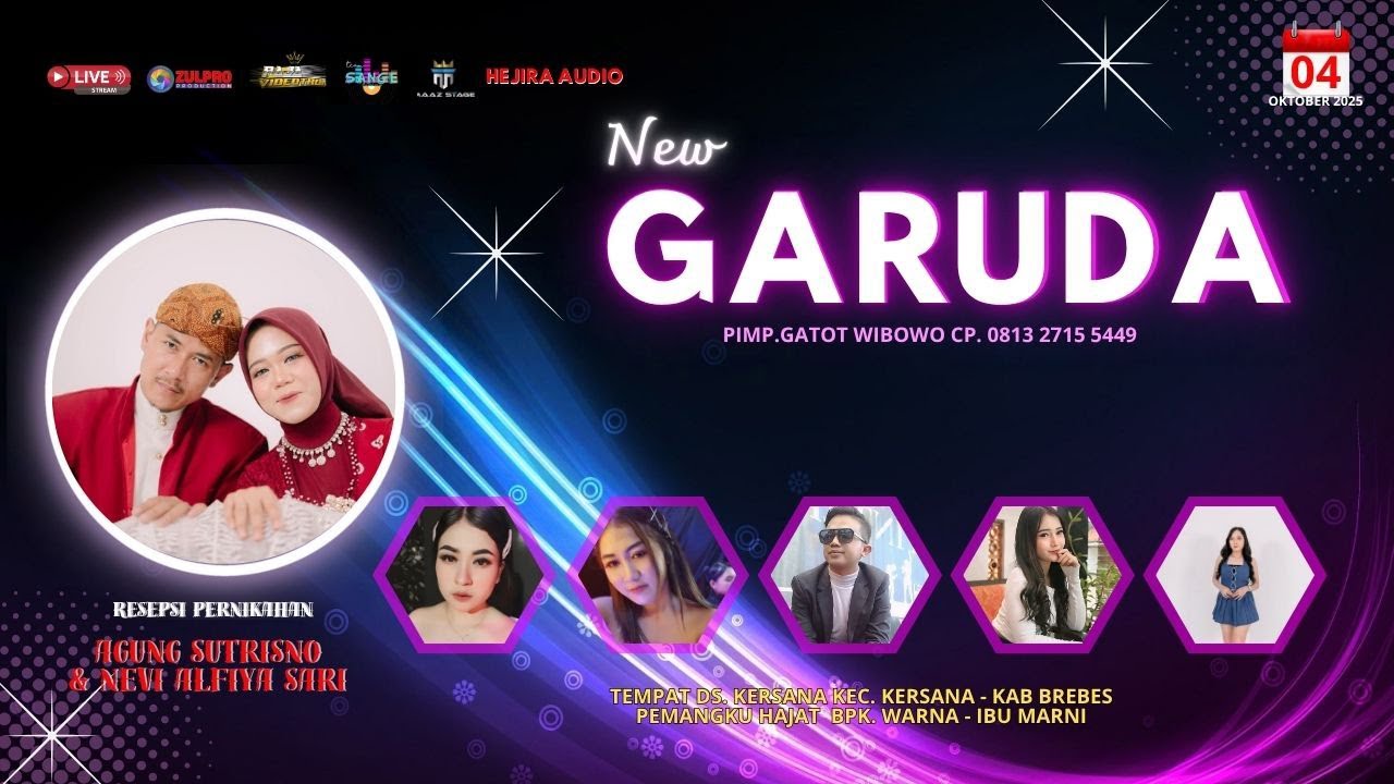 LIVE NEW GARUDA /// 4 OKTOBER 2025 /// DESA KERSANA - KEC.KERSANA - KAB.BREBES