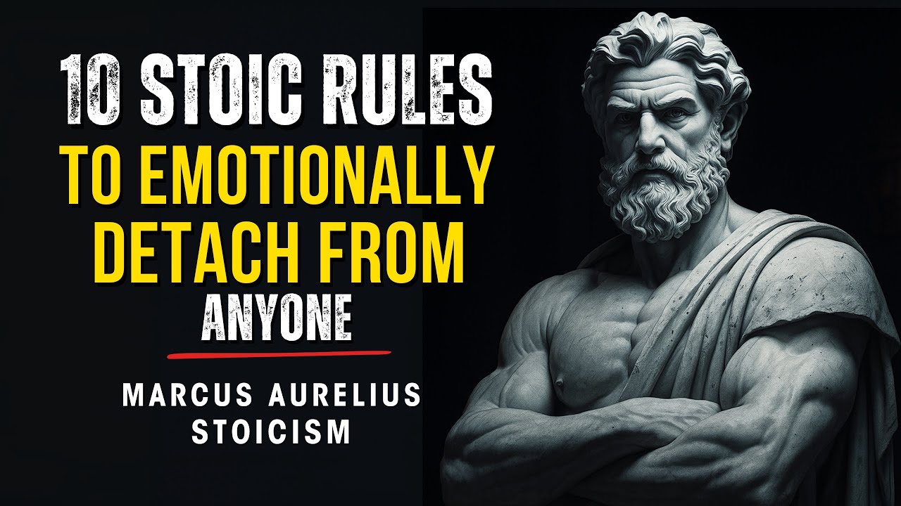 10 Stoic Rules on How to Emotionally DETACH from Someone - Marcus Aurelius Stoicism
