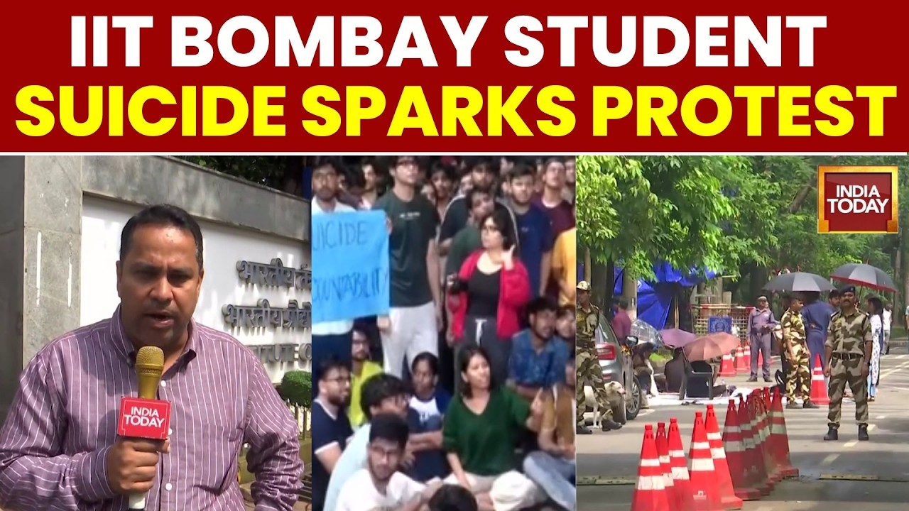 Самоубийство студента IIT Bombay вызвало массовые протесты в кампусе | Студенты требуют отставки ...