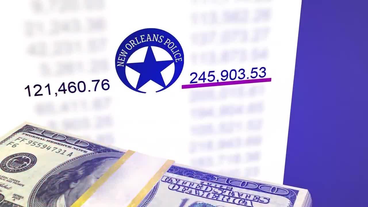 Undercover cameras catch highest overtime-earning NOPD officers at home while on the clock