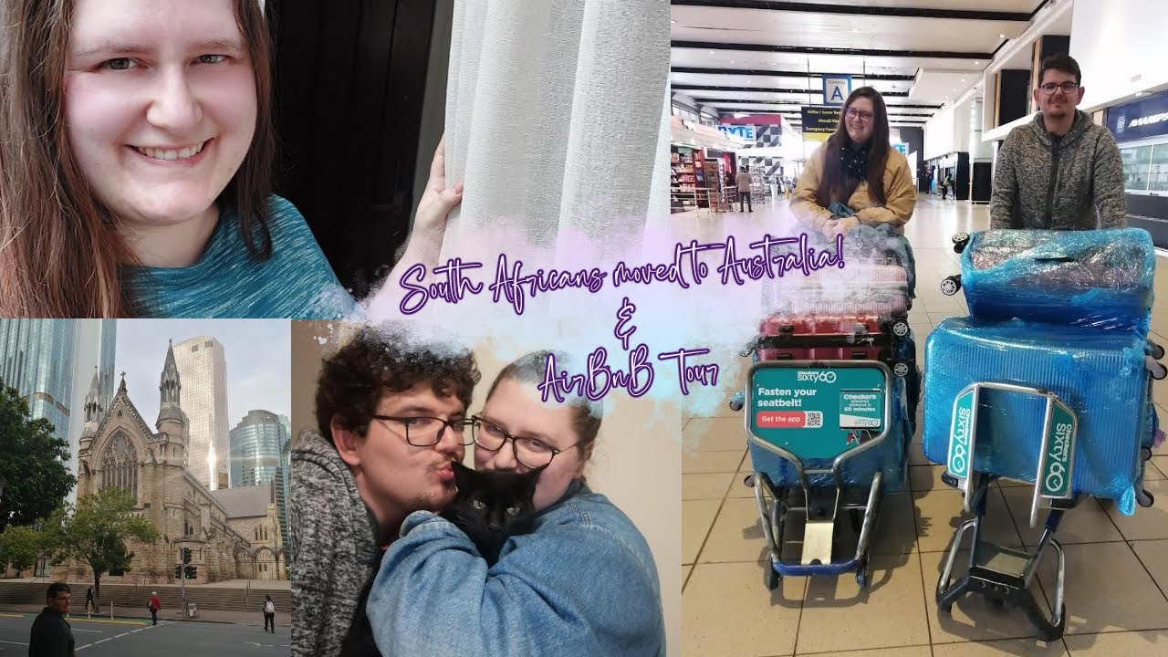 South Africans moved to Australia! Quick Life Update & AirBnB Tour