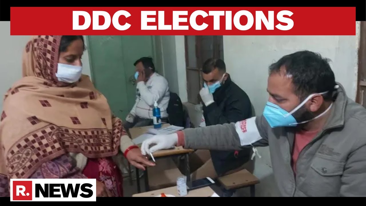 Polling Begins For 8th Phase Of DDC Polls In Jammu & Kashmir