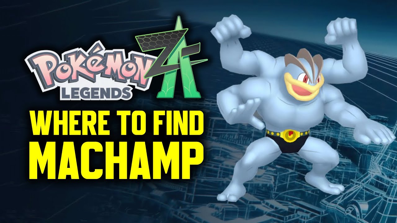 Pokemon Legends ZA - How to get Machamp (Machamp Location)