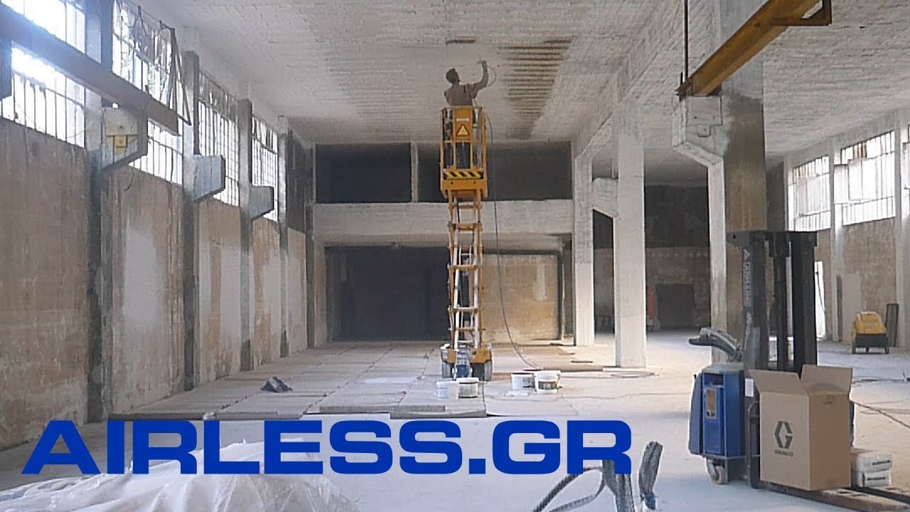 AIRLESS ZACHARIOU: GRACO GX21 & WIDE RAC TIP.