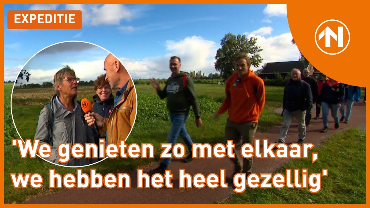 6.000 mensen wandelen de Tocht om de Noord