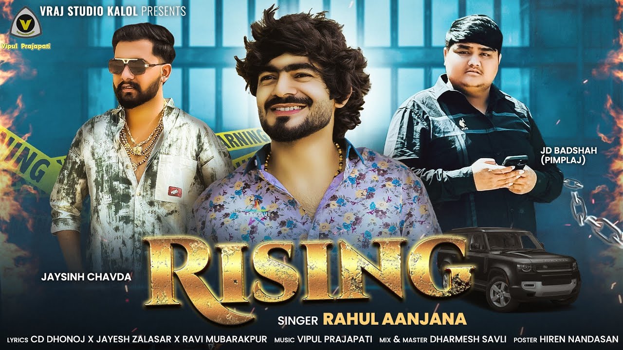 Rising || Rahul Aanjana || Attitude Song @VRAJSTUDIO