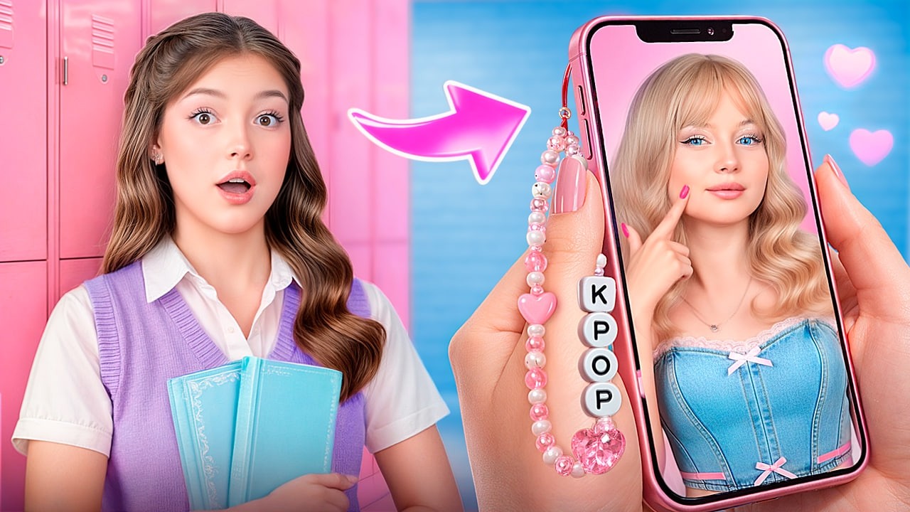 Я стала Mean Girl! Ботанша стала красоткой! | Трум Колледж