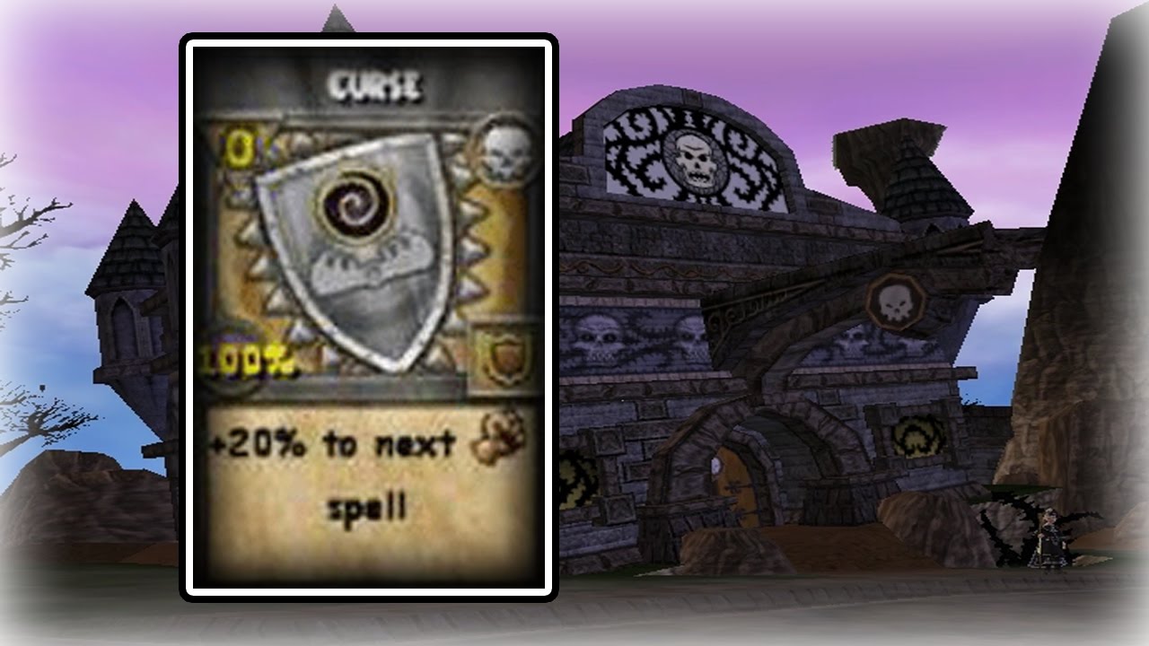 Wizard101: Curse! - Level 18 Death Spell