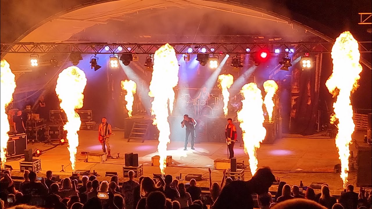 Feuerengel Live in Eisenhüttenstadt - Konzertausschnitte