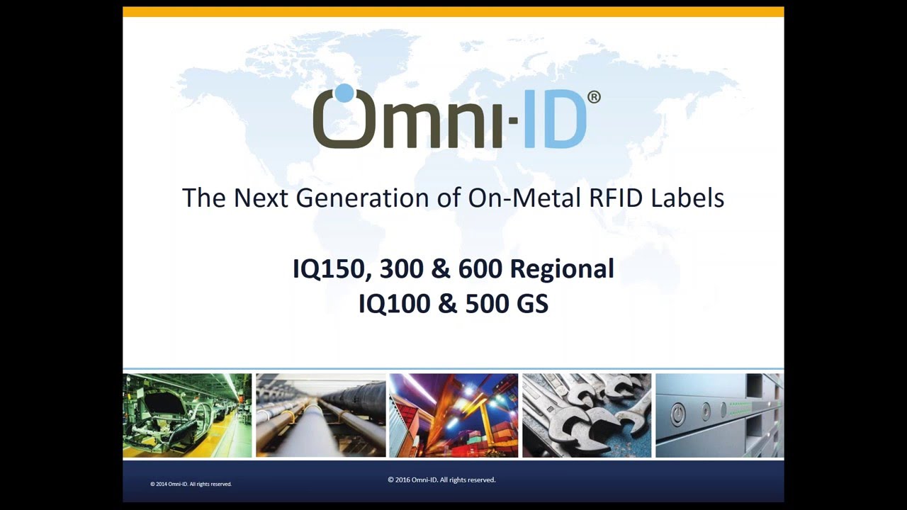 Omni-ID Webinar: The Next Generation in On-Metal RFID Labels