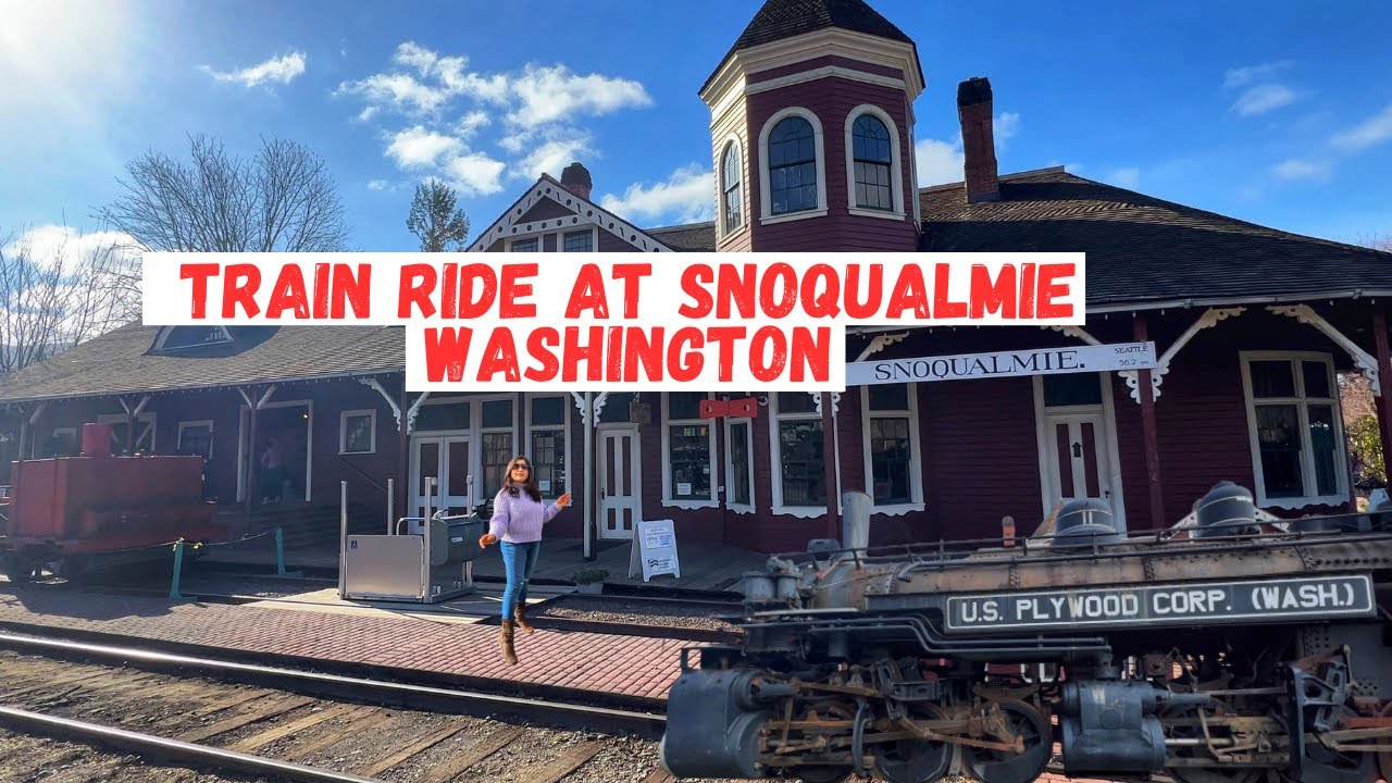 Passenger Train at Northwest Railway Museum| Snoqualmie, WA #seattle #washington #trainride #railway