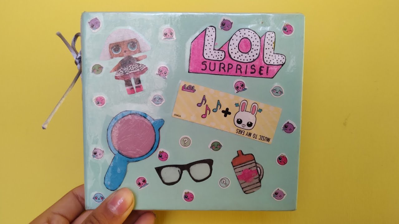 ¡¡HICE UN ÁLBUM CASERO DE L.O.L SURPRISE!! 😱