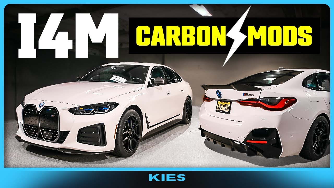 Transforming the ALL-ELECTRIC BMW I4M with CARBON FIBER