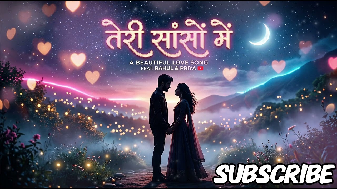 तेरी सांसों में  | Soft Romantic Hindi Song | Love Feel Vibes Song 2026