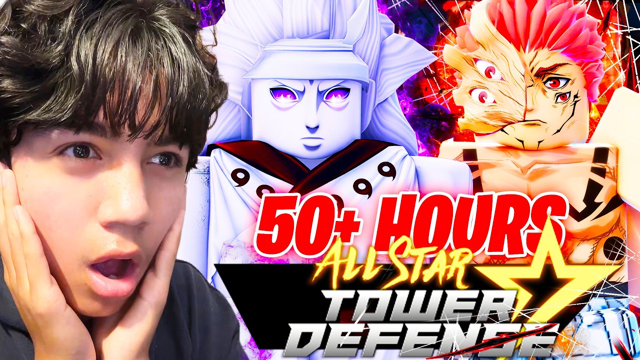 I Spent 50+ Hours Returning To All Star Tower Defense! (Noob To Pro)