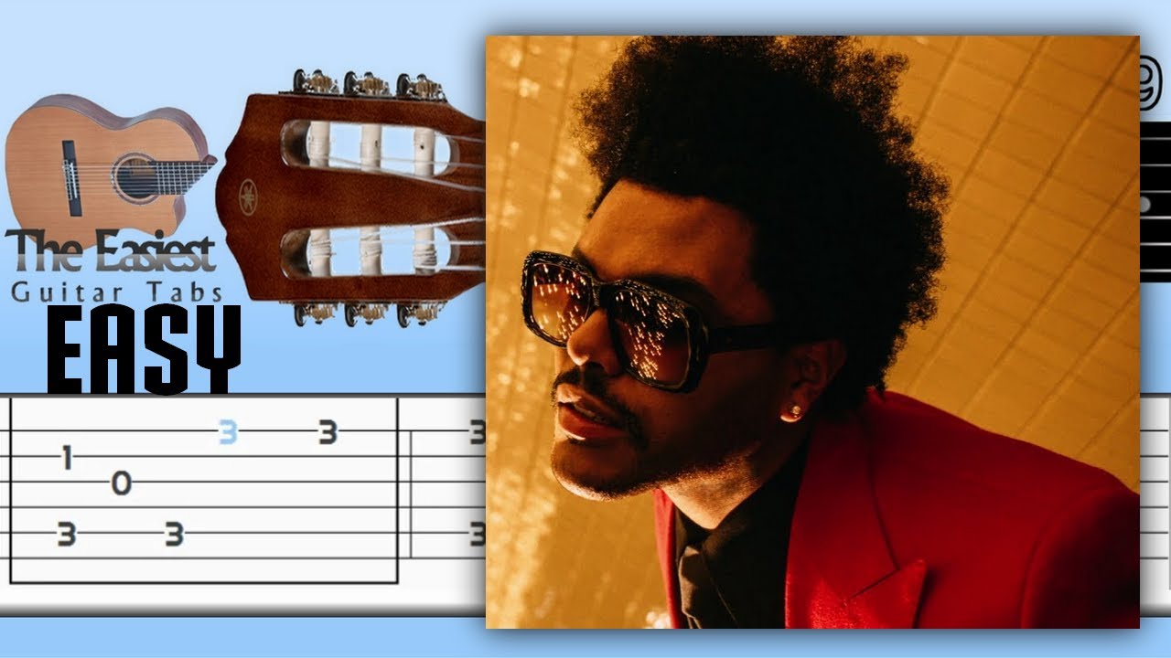 The Weeknd - Blinding Lights Guitar Tab