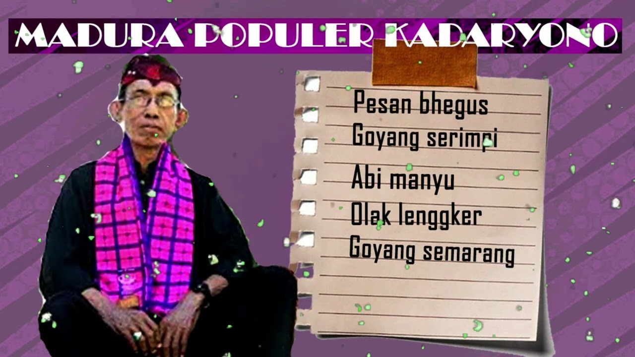 MADURA POPULER KADARYONO ABI MANYU #kadaryono #gending #madura #lagumadura