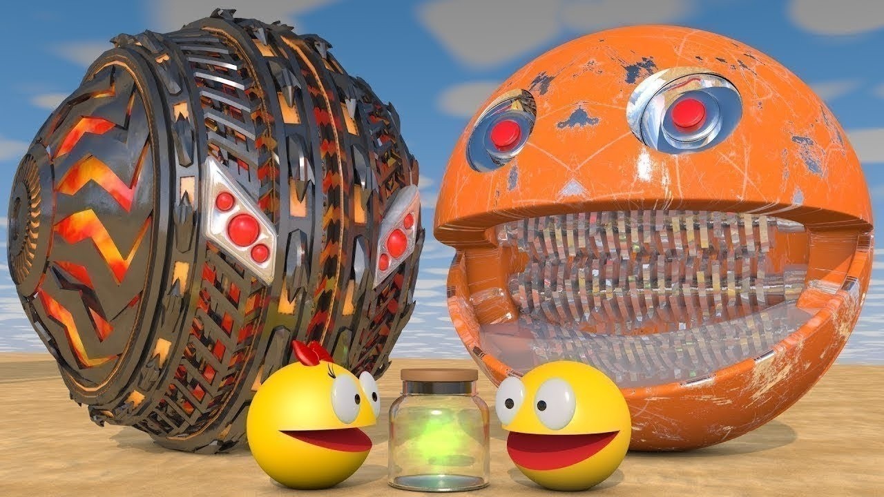 Live: Modeling Retro Sci-Fi Robot Animation | Low-Poly Pacman Universe in Blender