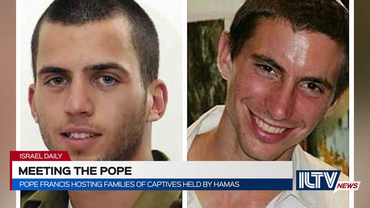 Pope Francis hosting families of captives held by Hamas